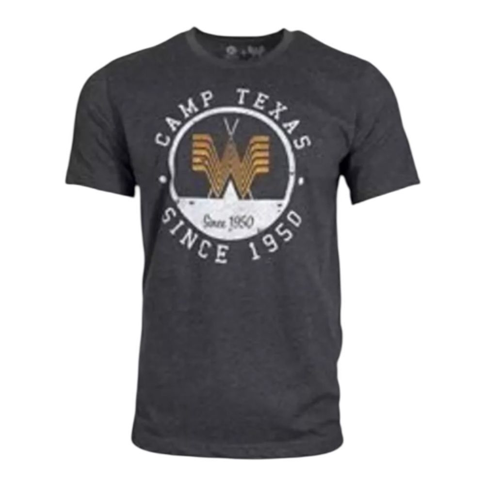 Tumbleweed Texstyles Men's Whataburger Camp Texas Gray T-Shirt Small EUC